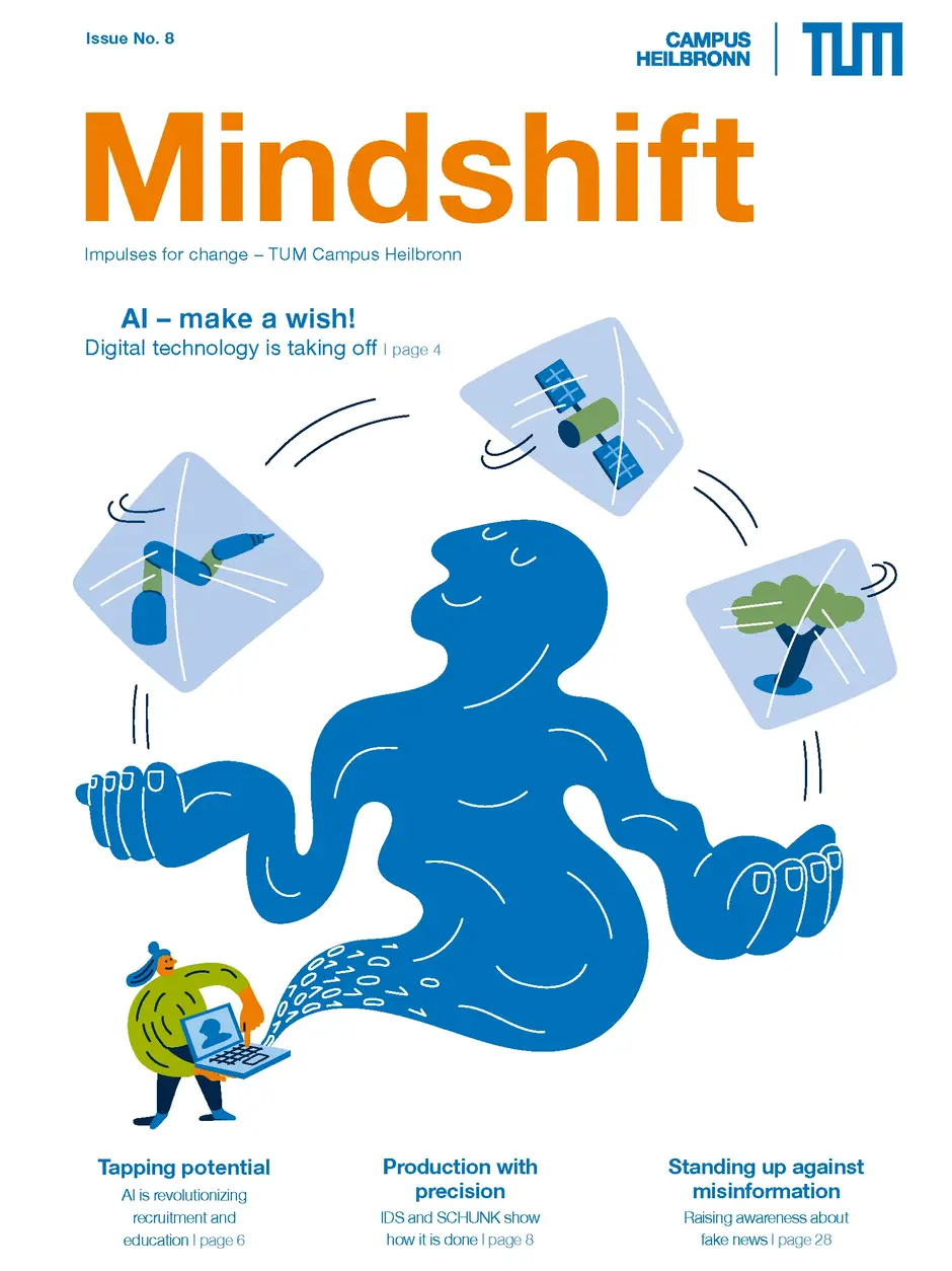 Cover of the 8th Edition of the Mindshift Magazine